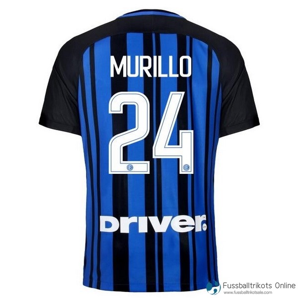 Inter Milan Trikot Heim Murillo 2017-18 Fussballtrikots Günstig